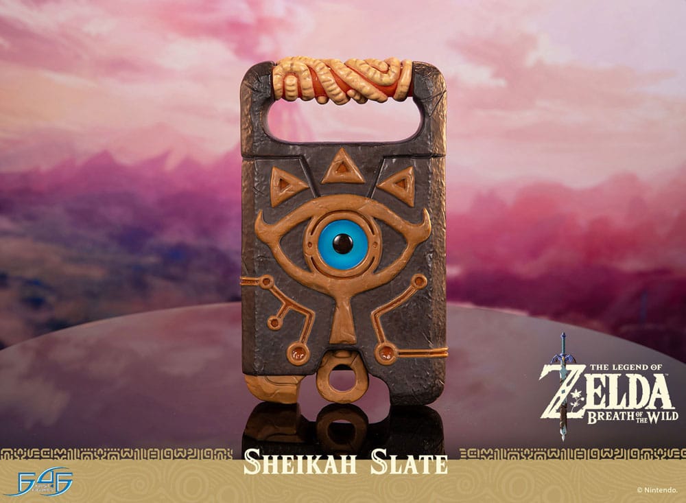 [PREORDINE] The Legend of Zelda: Breath of the Wild Statua 1/1 Sheikah Slate 24 cm - First 4 Figures - Statui 1/1 a grandezza naturale