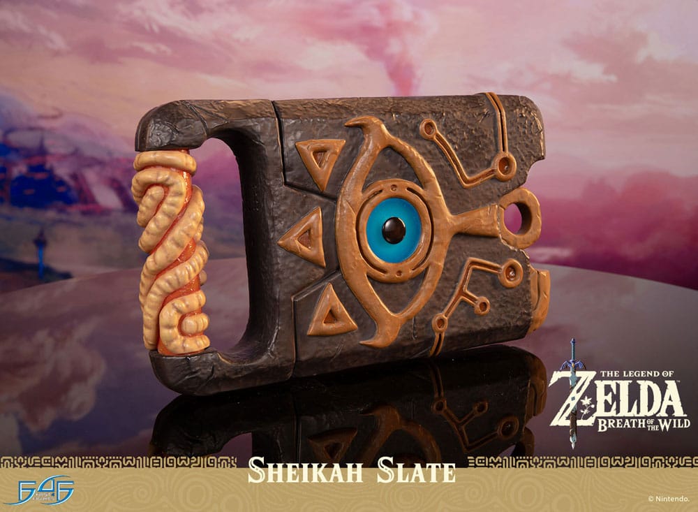 [PREORDINE] The Legend of Zelda: Breath of the Wild Statua 1/1 Sheikah Slate 24 cm - First 4 Figures - Statui 1/1 a grandezza naturale