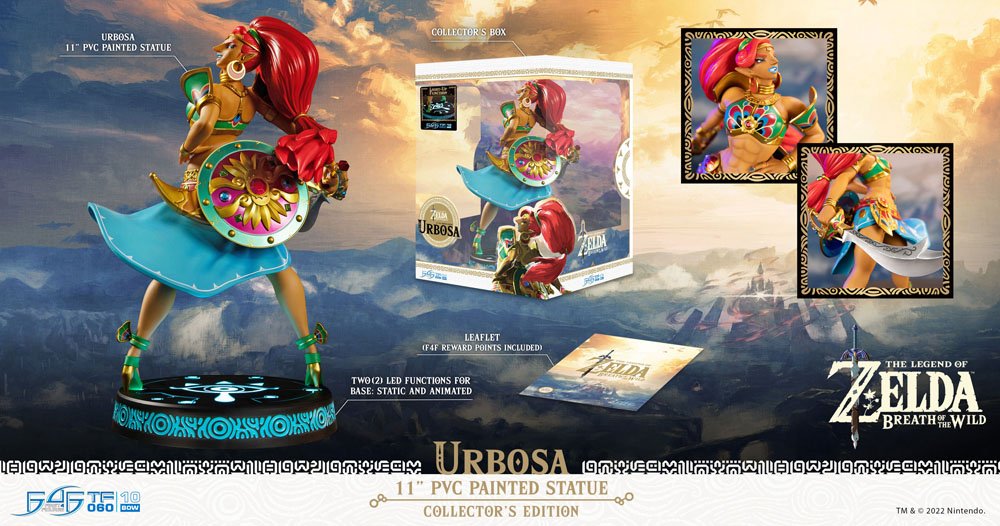 [PREORDINE] The Legend of Zelda: Breath of the Wild - Statua Urbosa Collector's Edition 28 cm - First 4 Figures - Statue