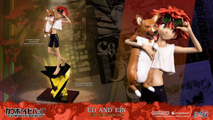 [PREORDINE] Statua Cowboy Bebop: Ed & Ein 1/8 - 28 cm - First 4 Figures - Statue