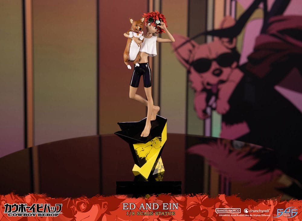 [PREORDINE] Statua Cowboy Bebop: Ed & Ein 1/8 - 28 cm - First 4 Figures - Statue
