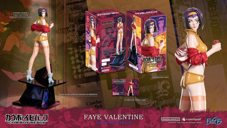 [PREORDINE] Statua Cowboy Bebop - Faye Valentine 32 cm - First 4 Figures - Statue