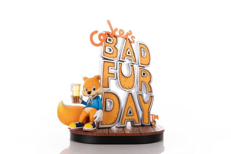 [PREORDINE] Statua Conker's Bad Fur Day - Game Cover Exclusive Edition 45 cm - First 4 Figures - Statue