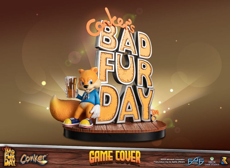 [PREORDINE] Statua Conker's Bad Fur Day - Game Cover Exclusive Edition 45 cm - First 4 Figures - Statue