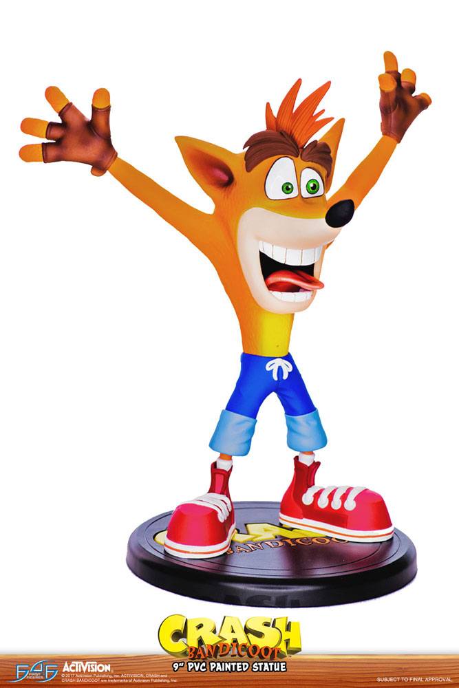 [PREORDINE] Statua Crash Bandicoot - N. Sane Trilogy - 23 cm - First 4 Figures - Statue