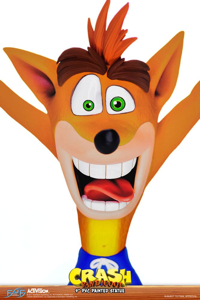 [PREORDINE] Statua Crash Bandicoot - N. Sane Trilogy - 23 cm - First 4 Figures - Statue