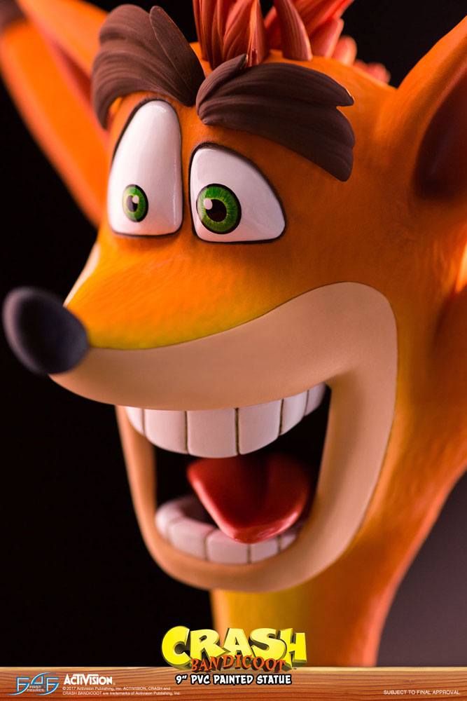 [PREORDINE] Statua Crash Bandicoot - N. Sane Trilogy - 23 cm - First 4 Figures - Statue