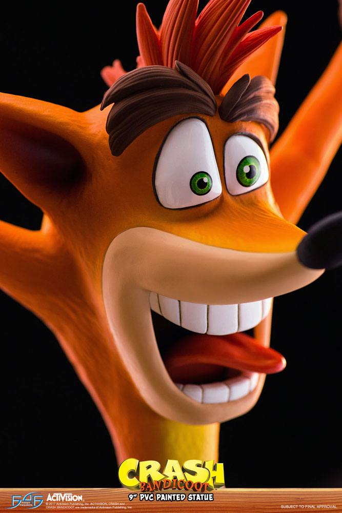 [PREORDINE] Statua Crash Bandicoot - N. Sane Trilogy - 23 cm - First 4 Figures - Statue