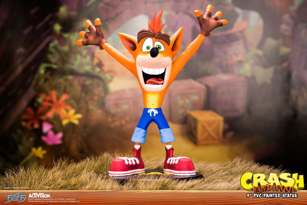 [PREORDINE] Statua Crash Bandicoot - N. Sane Trilogy - 23 cm - First 4 Figures - Statue
