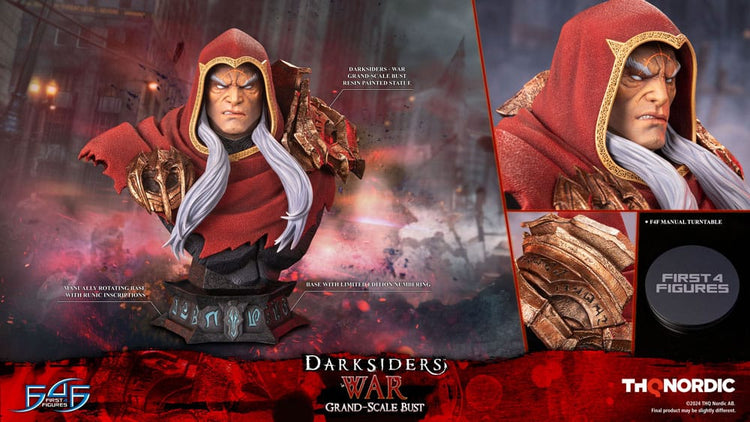 [PREORDINE] Darksiders - Busto Grandi Dimensioni di War 37 cm - First 4 Figures - Busti