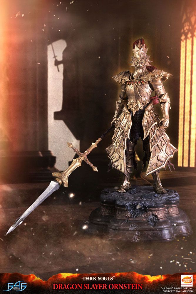 [PREORDINE] Statua Dark Souls Dragon Slayer Ornstein (Riproduzione) 79 cm - First 4 Figures - Statue