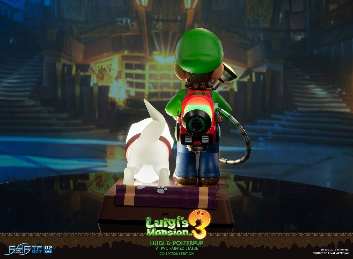 [PREORDINE] Statua Luigi & Polterpup Collector's Edition 23 cm - Luigi's Mansion 3 - First 4 Figures - Statue