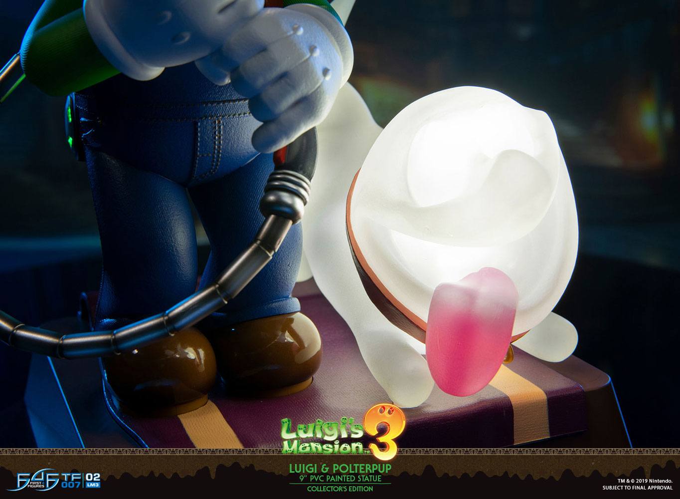 [PREORDINE] Statua Luigi & Polterpup Collector's Edition 23 cm - Luigi's Mansion 3 - First 4 Figures - Statue