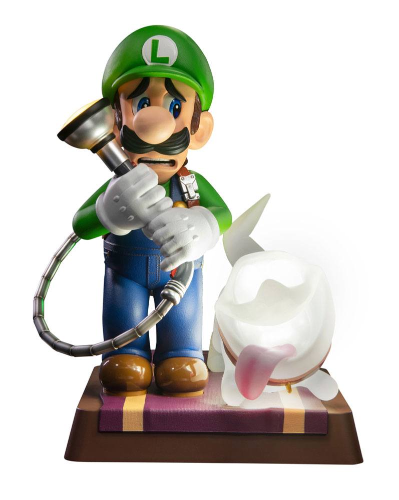 [PREORDINE] Statua Luigi & Polterpup Collector's Edition 23 cm - Luigi's Mansion 3 - First 4 Figures - Statue