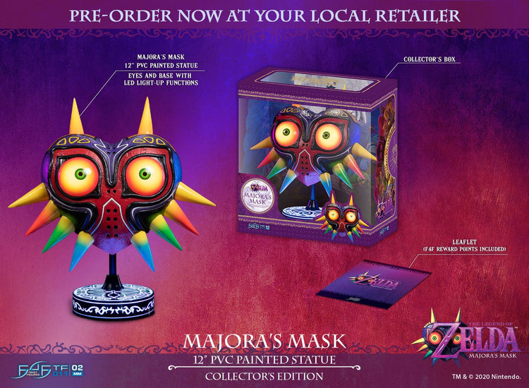 [PREORDINE] Statua The Legend of Zelda: Majora's Mask Collectors Edition 30 cm - First 4 Figures - Statue