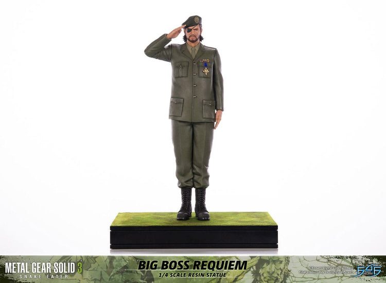 [PREORDINE] Metal Gear Solid 3: Snake Eater - Statua Big Boss Requiem 1/4 - 55 cm - First 4 Figures - Statue