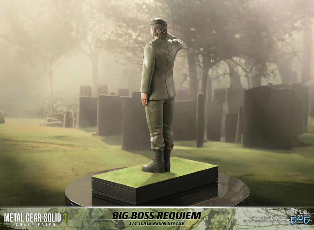 [PREORDINE] Metal Gear Solid 3: Snake Eater - Statua Big Boss Requiem 1/4 - 55 cm - First 4 Figures - Statue