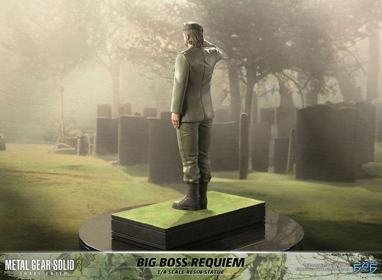 [PREORDINE] Metal Gear Solid 3: Snake Eater - Statua Big Boss Requiem 1/4 - 55 cm - First 4 Figures - Statue
