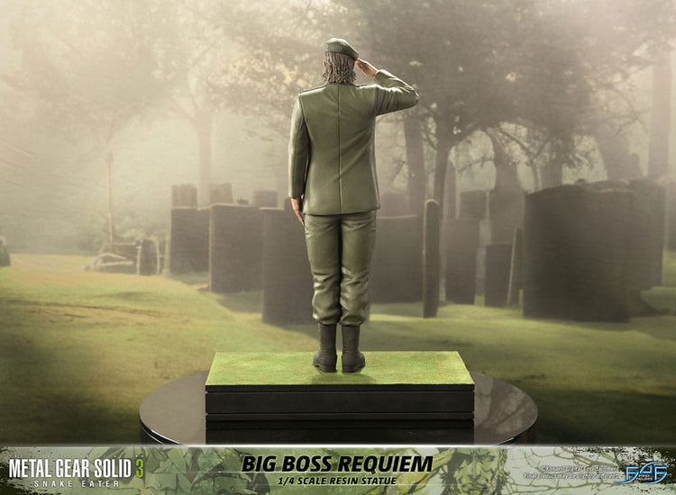 [PREORDINE] Metal Gear Solid 3: Snake Eater - Statua Big Boss Requiem 1/4 - 55 cm - First 4 Figures - Statue
