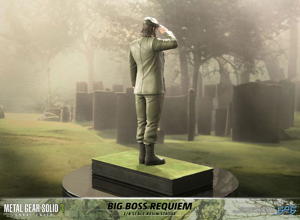 [PREORDINE] Metal Gear Solid 3: Snake Eater - Statua Big Boss Requiem 1/4 - 55 cm - First 4 Figures - Statue