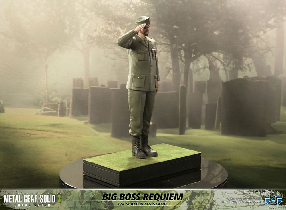 [PREORDINE] Metal Gear Solid 3: Snake Eater - Statua Big Boss Requiem 1/4 - 55 cm - First 4 Figures - Statue