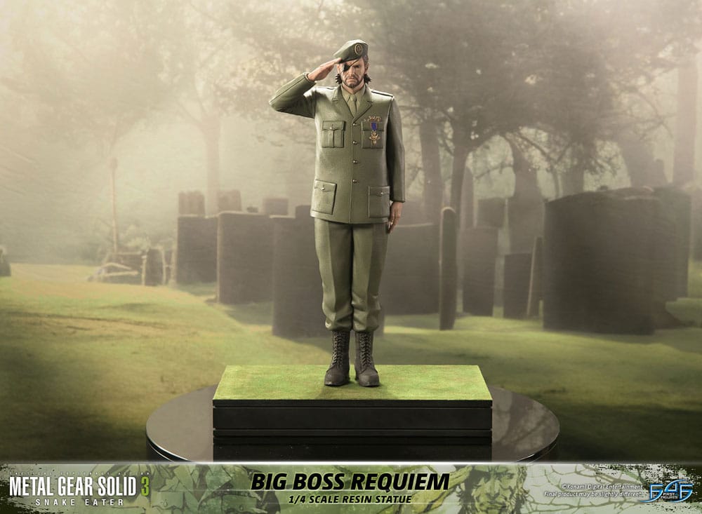 [PREORDINE] Metal Gear Solid 3: Snake Eater - Statua Big Boss Requiem 1/4 - 55 cm - First 4 Figures - Statue