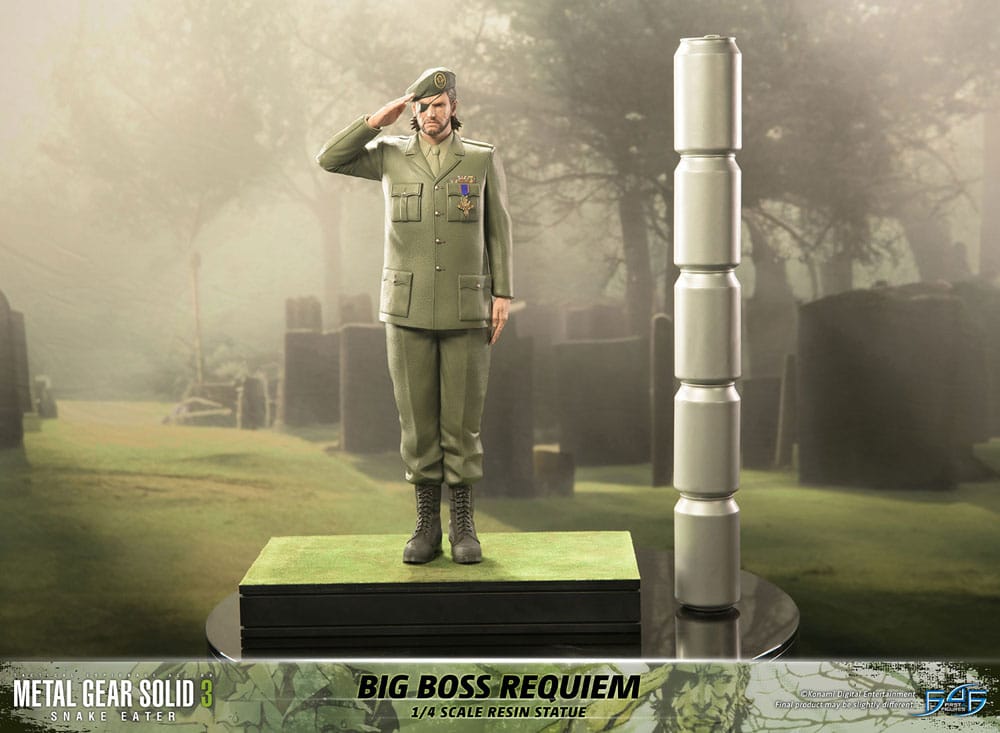 [PREORDINE] Metal Gear Solid 3: Snake Eater - Statua Big Boss Requiem 1/4 - 55 cm - First 4 Figures - Statue