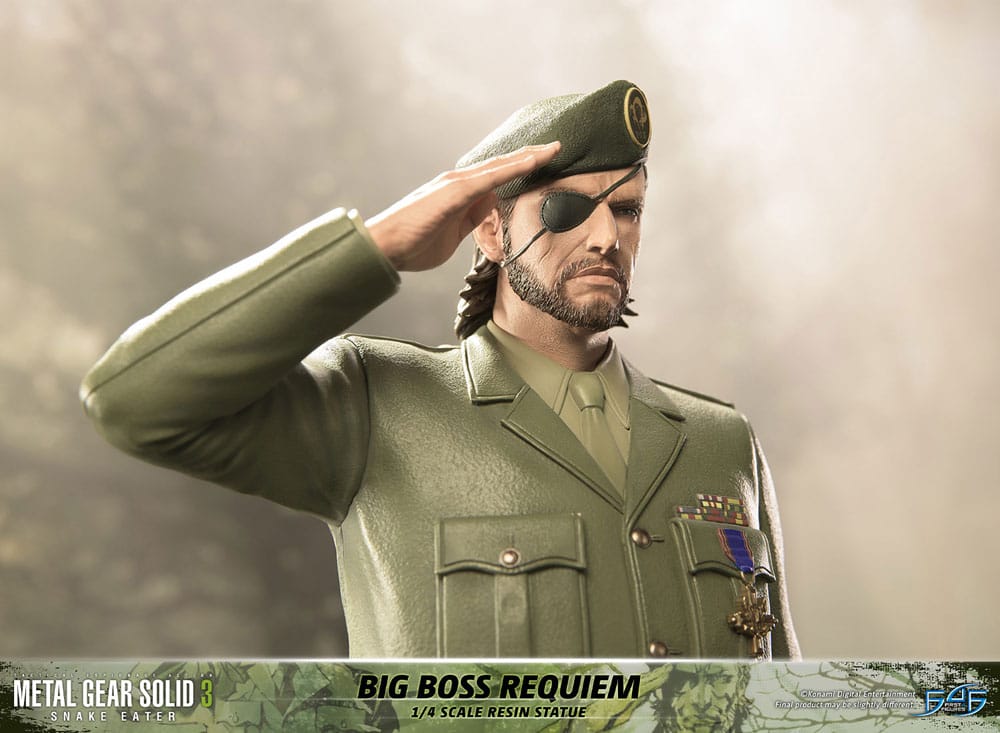 [PREORDINE] Metal Gear Solid 3: Snake Eater - Statua Big Boss Requiem 1/4 - 55 cm - First 4 Figures - Statue
