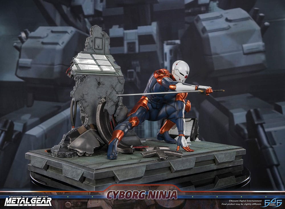 [PREORDINE] Metal Gear Solid Statua Cyborg Ninja (Gray Fox) 41 cm - First 4 Figures - Statue