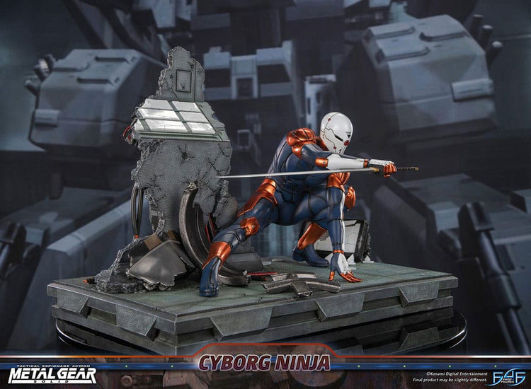 [PREORDINE] Metal Gear Solid Statua Cyborg Ninja (Gray Fox) 41 cm - First 4 Figures - Statue