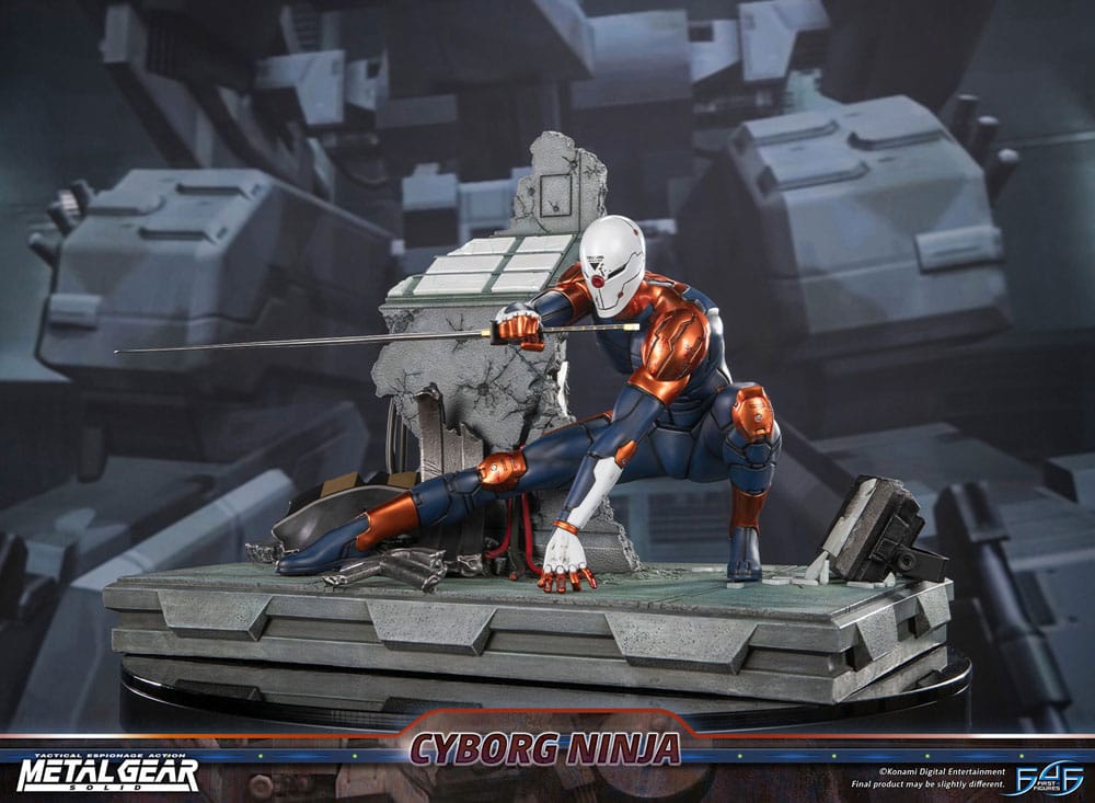 [PREORDINE] Metal Gear Solid Statua Cyborg Ninja (Gray Fox) 41 cm - First 4 Figures - Statue