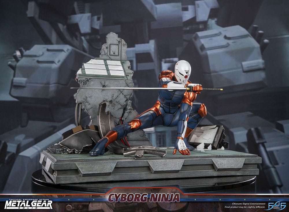 [PREORDINE] Metal Gear Solid Statua Cyborg Ninja (Gray Fox) 41 cm - First 4 Figures - Statue
