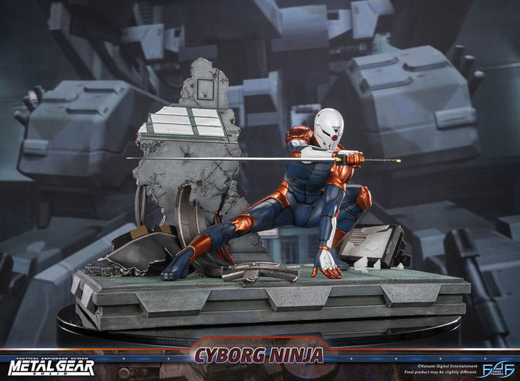 [PREORDINE] Metal Gear Solid Statua Cyborg Ninja (Gray Fox) 41 cm - First 4 Figures - Statue