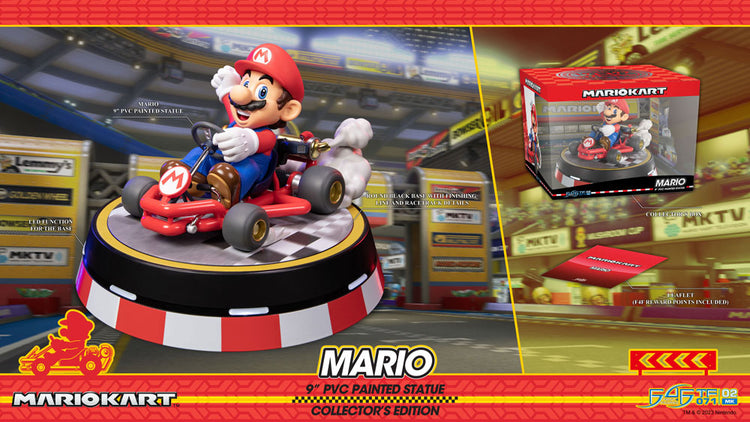 [PREORDINE] Statua Mario Kart Collector's Edition 22 cm - First 4 Figures - Statue