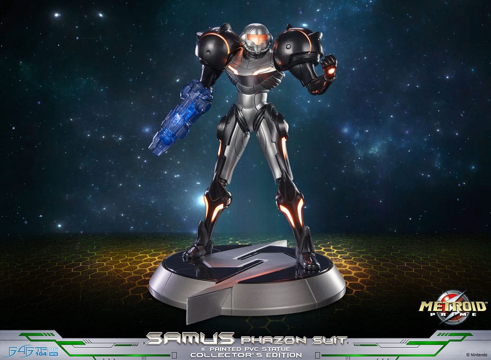 [PREORDINE] Statua Metroid Prime: Samus Phazon Suit Collector's Edition 28 cm - First 4 Figures - Statue