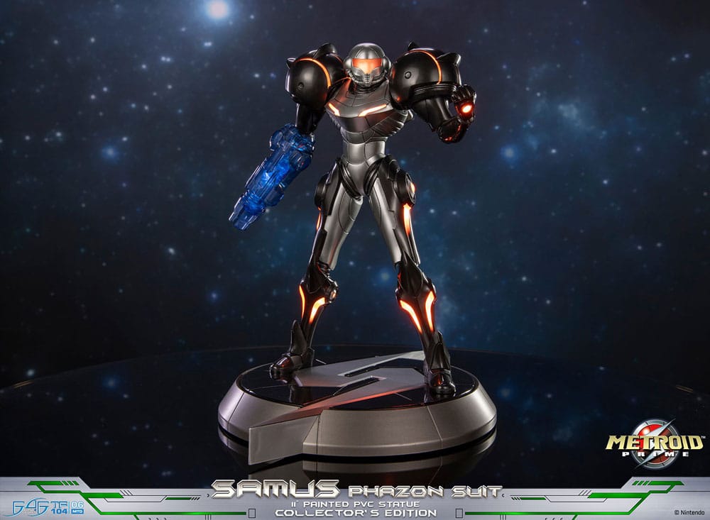 [PREORDINE] Statua Metroid Prime: Samus Phazon Suit Collector's Edition 28 cm - First 4 Figures - Statue