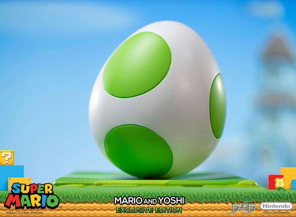 [PREORDINE] Statua Super Mario Mario & Yoshi 48 cm - First 4 Figures - Statue