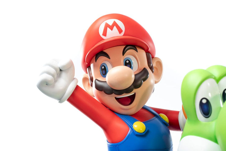 [PREORDINE] Statua Super Mario Mario & Yoshi 48 cm - First 4 Figures - Statue