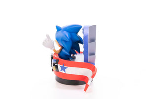 [PREORDINE] Statua Sonic the Hedgehog - Title Screen 21 cm - First 4 Figures - Statue