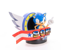 [PREORDINE] Statua Sonic the Hedgehog - Title Screen 21 cm - First 4 Figures - Statue