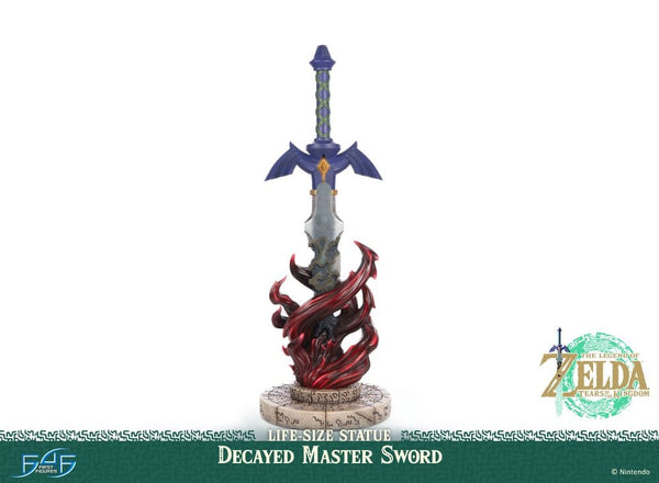[PREORDINE] The Legend of Zelda: Tears of the Kingdom - Spada Logora 1/1 Statua 71cm - First 4 Figures - Statui 1/1 a grandezza naturale