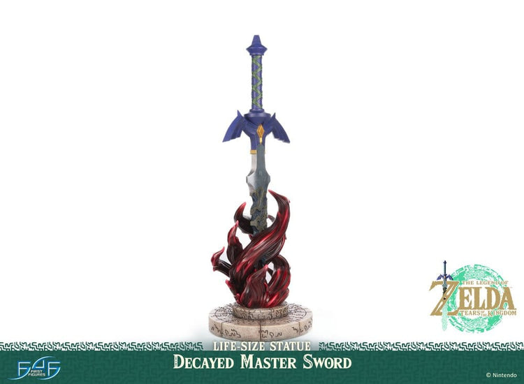 [PREORDINE] The Legend of Zelda: Tears of the Kingdom - Spada Logora 1/1 Statua 71cm - First 4 Figures - Statui 1/1 a grandezza naturale