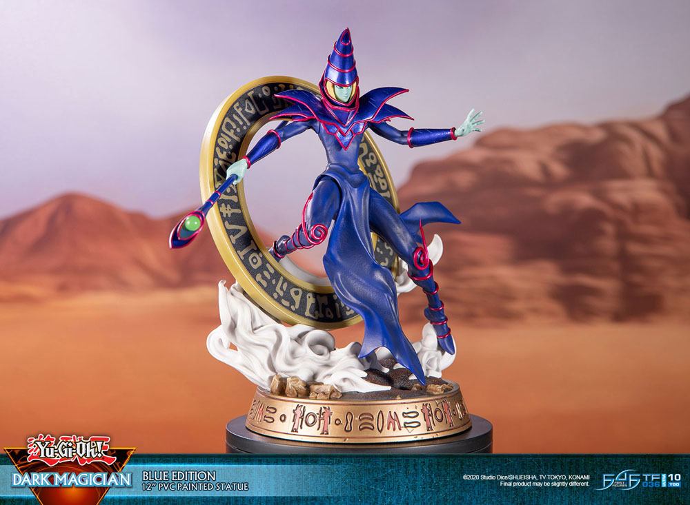 [PREORDINE] Statua Yu-Gi-Oh! Dark Magician - Blue Version 29 cm - First 4 Figures - Statue