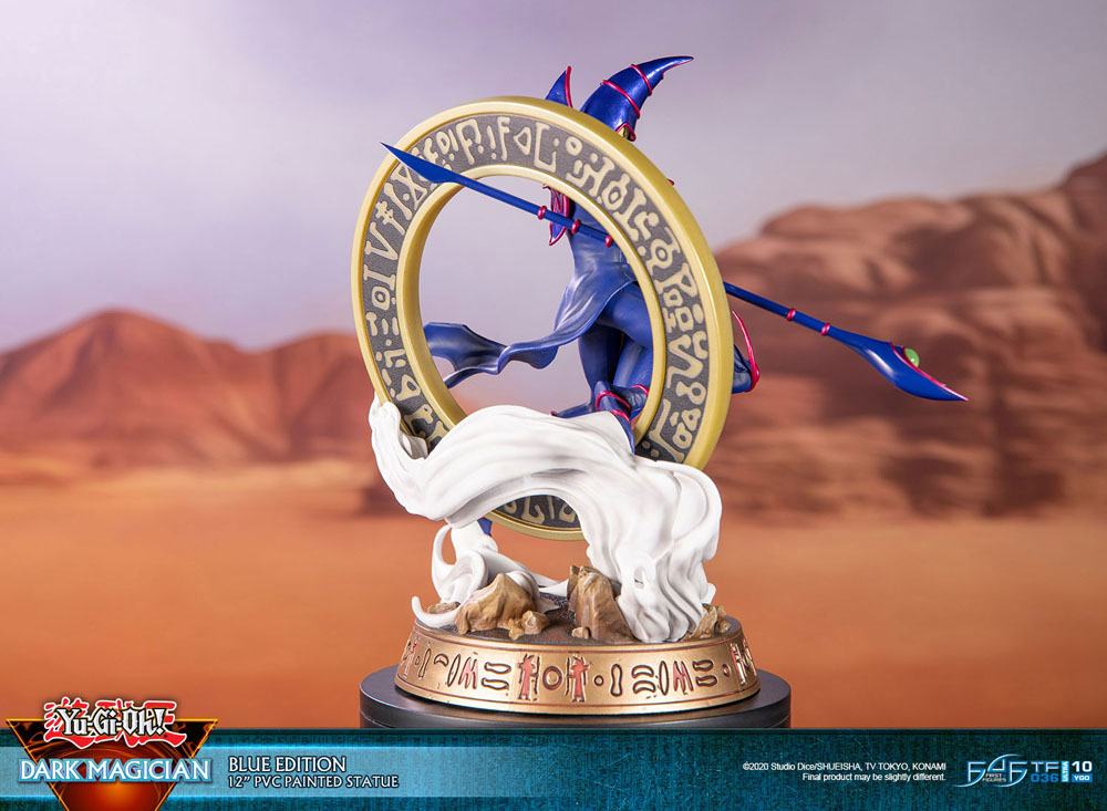 [PREORDINE] Statua Yu-Gi-Oh! Dark Magician - Blue Version 29 cm - First 4 Figures - Statue