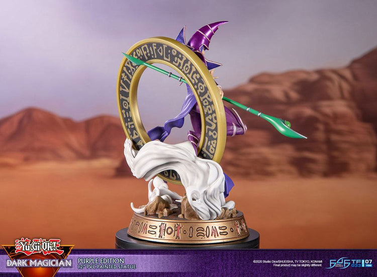 [PREORDINE] Statua Yu-Gi-Oh! Dark Magician Versione Viola 29 cm - First 4 Figures - Statue