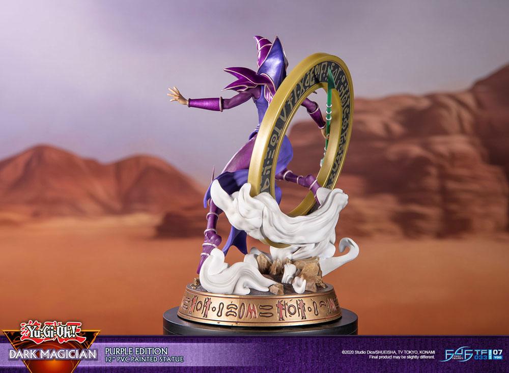 [PREORDINE] Statua Yu-Gi-Oh! Dark Magician Versione Viola 29 cm - First 4 Figures - Statue