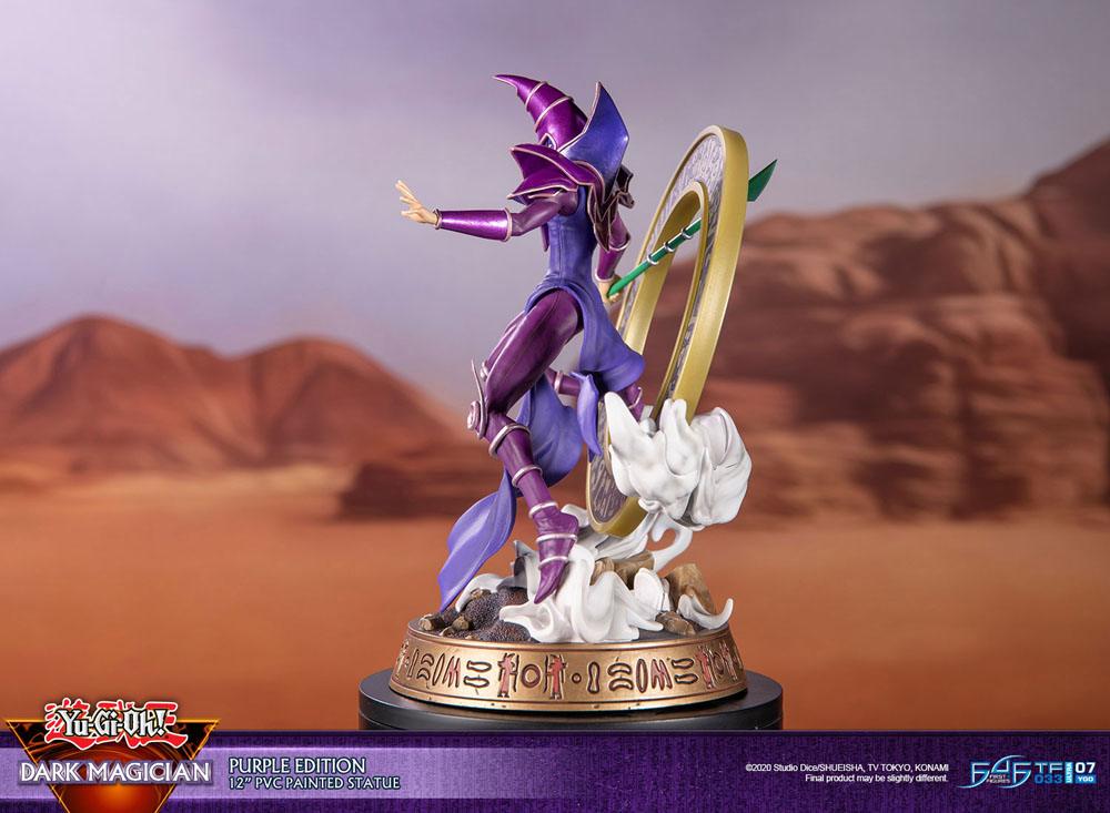 [PREORDINE] Statua Yu-Gi-Oh! Dark Magician Versione Viola 29 cm - First 4 Figures - Statue
