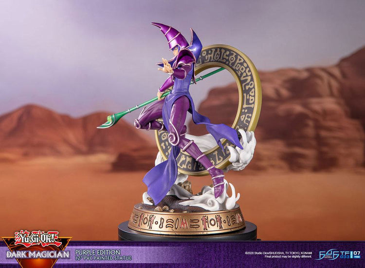 [PREORDINE] Statua Yu-Gi-Oh! Dark Magician Versione Viola 29 cm - First 4 Figures - Statue