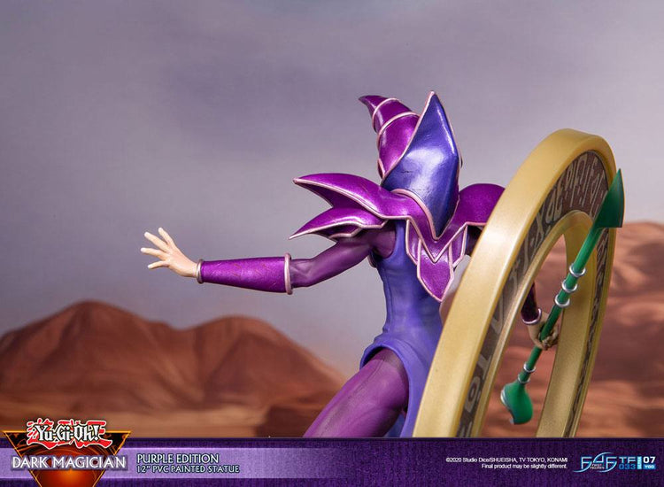 [PREORDINE] Statua Yu-Gi-Oh! Dark Magician Versione Viola 29 cm - First 4 Figures - Statue
