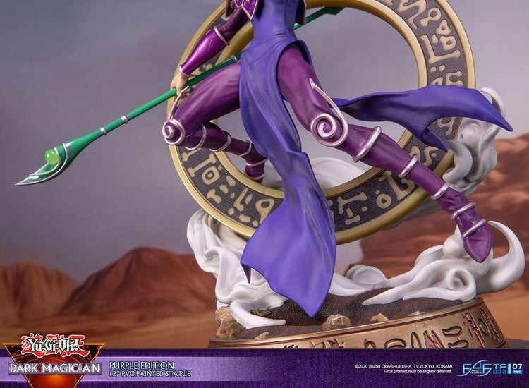 [PREORDINE] Statua Yu-Gi-Oh! Dark Magician Versione Viola 29 cm - First 4 Figures - Statue